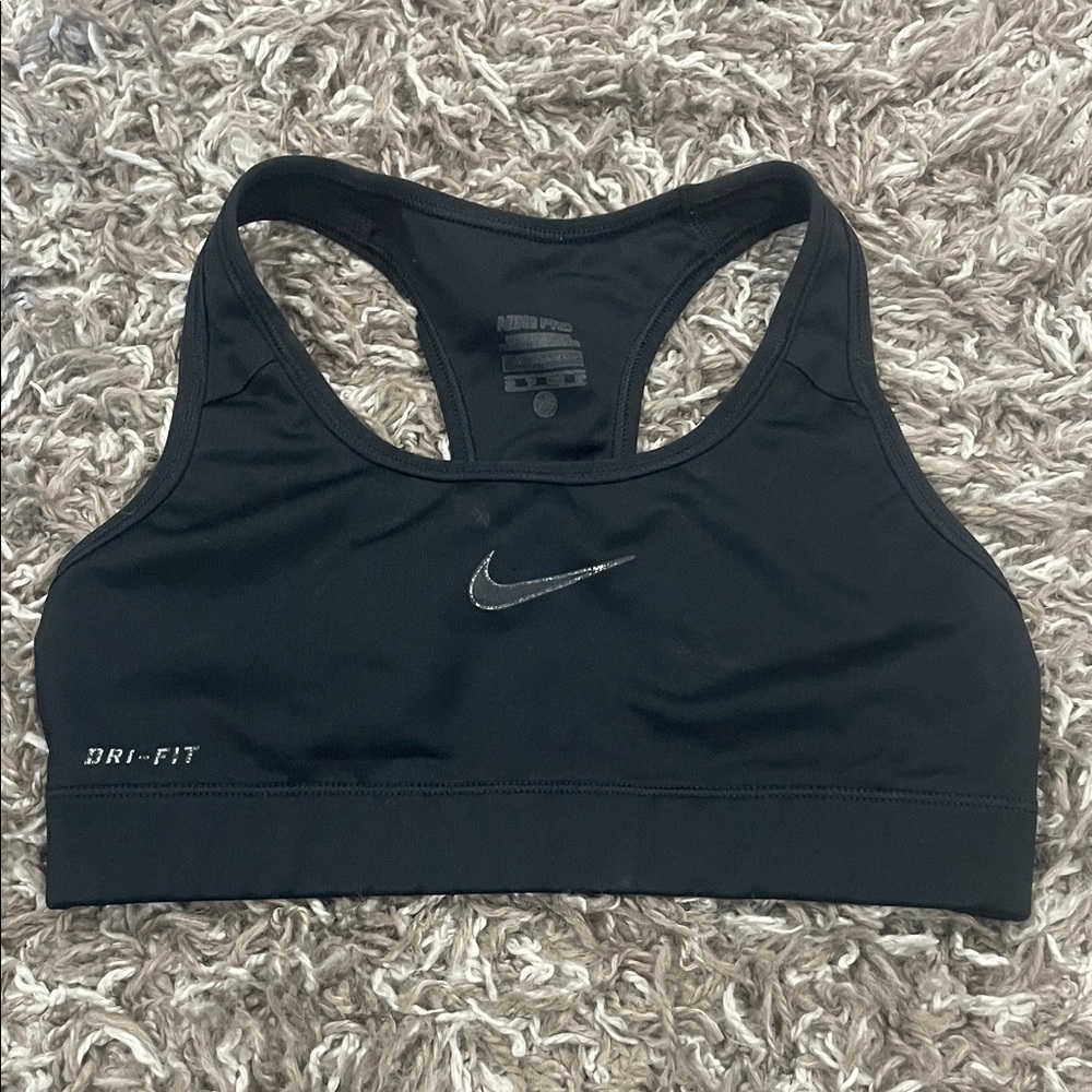 Nike Women's Dri-FIT Black Sports Bra size XS